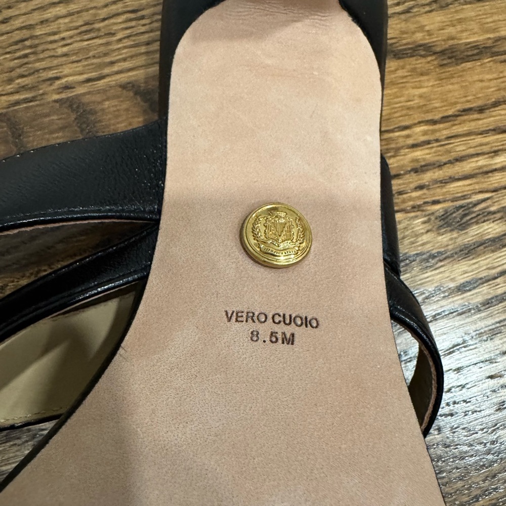 Veronica Beard - Alanis Leather Sandal - Picture 3 of 4